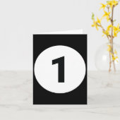 8 Pool Ball 1 Billard KostümHalloween Gruppe Ma Karte (Gelbe Blume)