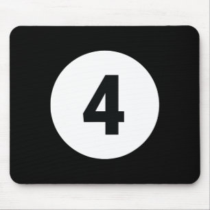 8 Pool Ball 4 Billiards Kostüm Halloween Gruppe Ma Mousepad