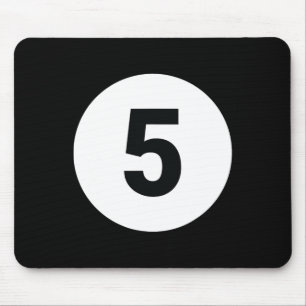 8 Pool Ball 5 Billiards Kostüm Halloween Gruppe Ma Mousepad