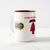 8. PSYOP BATAILLON-TASSE ZWEIFARBIGE TASSE (Vorderseite Links)