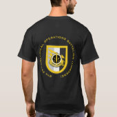 8. PsyOps Bn - im Flugzeug T-Shirt (Rückseite)