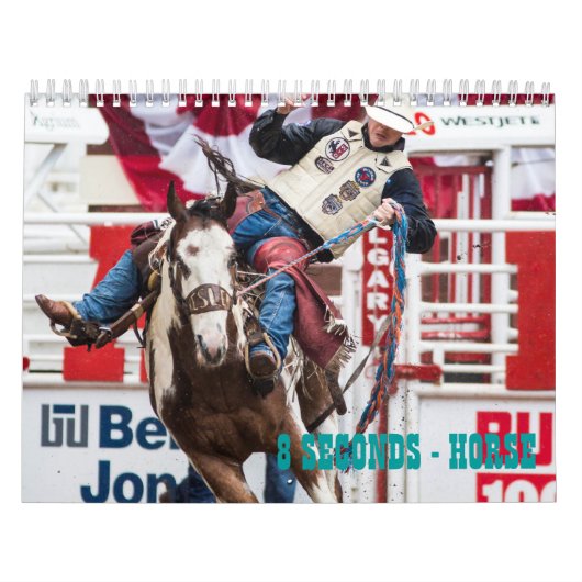 8 SEKUNDEN - PFERDEkalender Kalender (Titelbild)