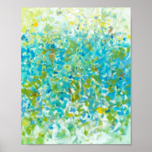 8. September x 10" Abstrakter Archivdruck Poster