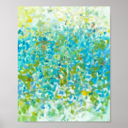 8. September x 10" Abstrakter Archivdruck Poster (Vorne)