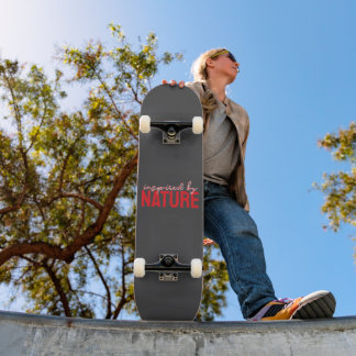 8" Skateboard-Deck (Grau) Skateboard