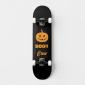 8" Skateboard-Deck (Schwarz) Skateboard (Vorderseite)