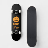 8" Skateboard-Deck (Schwarz) Skateboard (Vorderseite)