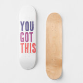 8" Skateboard-Deck Skateboard (Vorderseite)