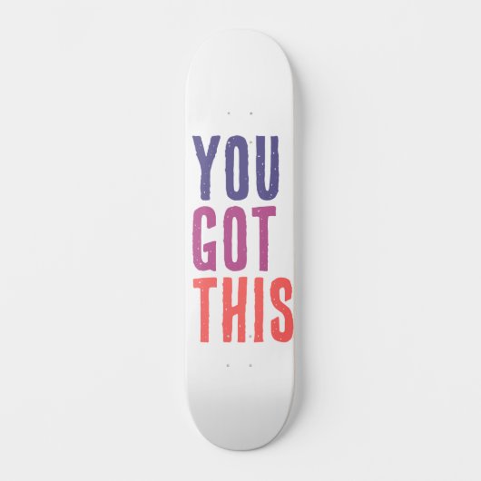 8" Skateboard-Deck Skateboard (Vorderseite)