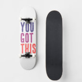 8" Skateboard-Deck Skateboard (Vorderseite)