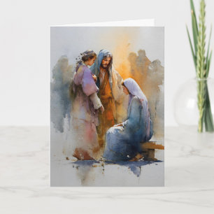 8. Station — Jesus trifft die Frauen von Jerusalem Karte