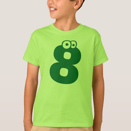 8 T-Shirt (Vorderseite)