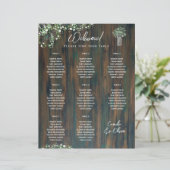 8 Tabelle Rustikales Holzpferd (Stehend Vorderseite)