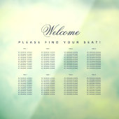 8 Tabelle Transparente blaue Schriftzeichen-Seekar Fensteraufkleber (Blatt 3)