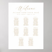 8 Tabellen - Begrüßungsdiagramm Poster (Vorne)