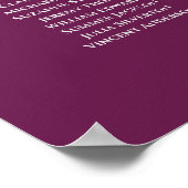 8 Tafeldeckelsilber für Hochzeitssitze auf Basis Poster (Ecke)