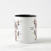 8. Tag Tasse der Weihnachten(acht ein-Melkende (Zentrum)