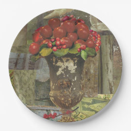 8 Teller in Papiergröße zum Abendessen mit Apple T