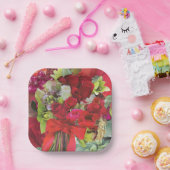 8 Teller in Papiergröße zum Abendessen mit Weihnac (Party)