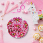 8 Teller Pink Peonies (Party)