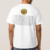8. Texas-Kavallerie-Regiment T-Shirt (Rückseite)