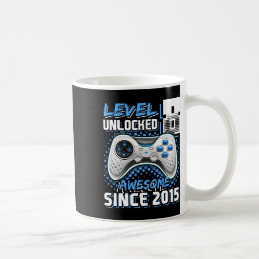 8 Unlocks Phantastisch 2015 Videospiel 8. Geburtst Kaffeetasse (Rechts)