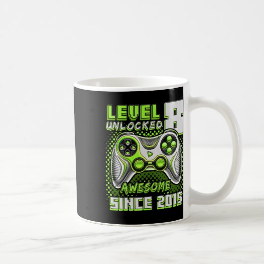 8 Unlocks Phantastisch 2015 Videospiel 8. Geburtst Kaffeetasse (Rechts)