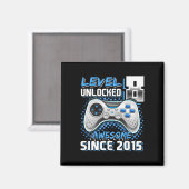 8 Unlocks Phantastisch 2015 Videospiel 8. Geburtst Magnet (Vorderseite/Rückseite)