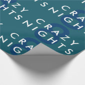 8 verrücktes Nachtchanukka-Packpapier Geschenkpapier (Ecke)