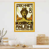 8 ~ Vintager Weltkrieg Poster (Küche)