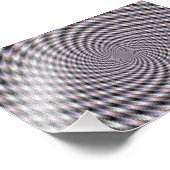 8 Vodkas zu viele - Fraktal Fotodruck (Ecke)