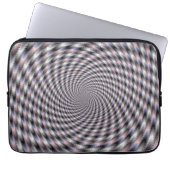 8 Vodkas zu viele - Fraktal Laptopschutzhülle (Vorderseite)