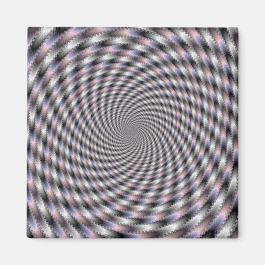 8 Vodkas zu viele - Fraktal Magnet (Vorne)