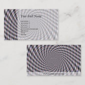 8 Vodkas zu viele - Fraktal Visitenkarte (Vorne/Hinten)