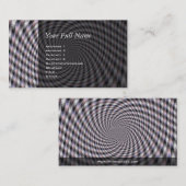 8 Vodkas zu viele - Fraktal Visitenkarte (Vorne/Hinten)