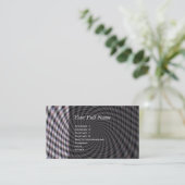 8 Vodkas zu viele - Fraktal Visitenkarte (Stehend Vorderseite)