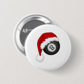 8 Weihnachtsmannmütze Weihnachten Weihnachten - Bi Button (Vorne & Hinten)