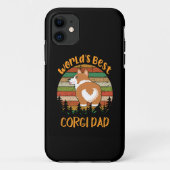 8 Weltbester Corgi-Vater Case-Mate iPhone Hülle (Rückseite)