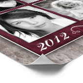 8"x10" 4 Steckermontage Montage Steel Magnoli Poster (Ecke)