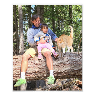 8"x10"-Foto drucken     Loggen Sie Liebe ein! Fotodruck
