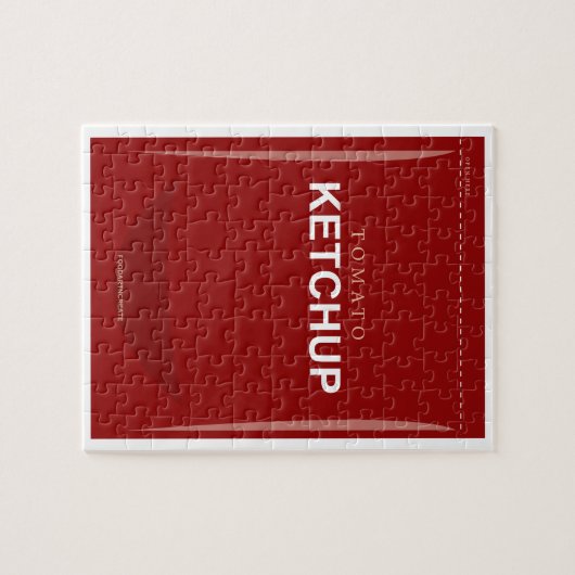 8"x10" Ketchup Packet Puzzle (Horizontal)