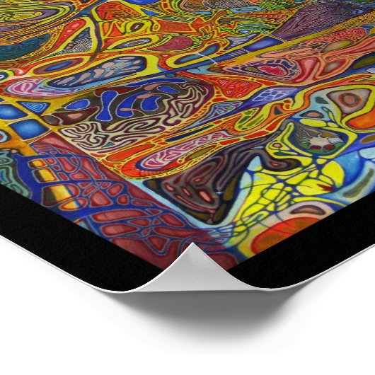 8 "x10" Therapie für ein beschädigtes Gehirn Poster (Ecke)