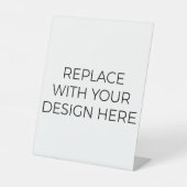 8 x 10 Druck Sockelschild (Vorderseite)