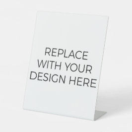 8 x 10 Druck Sockelschild