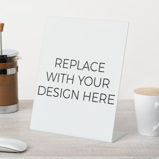 8 x 10 Druck Sockelschild (In SItu)