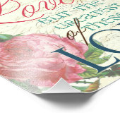 8" x 10" Faith Hope Liebe Print Fotodruck (Ecke)