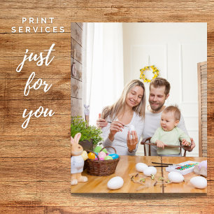 8" x 10" Foto Premium Ostersatinendruck