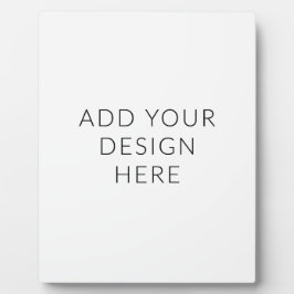 8" x 10" Portraitzeichen Fotoplatte