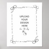 8 x 10" Poster (Vorne)