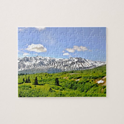 8" x 10" Puzzle 110 Stücke Alaska Landseite (Horizontal)